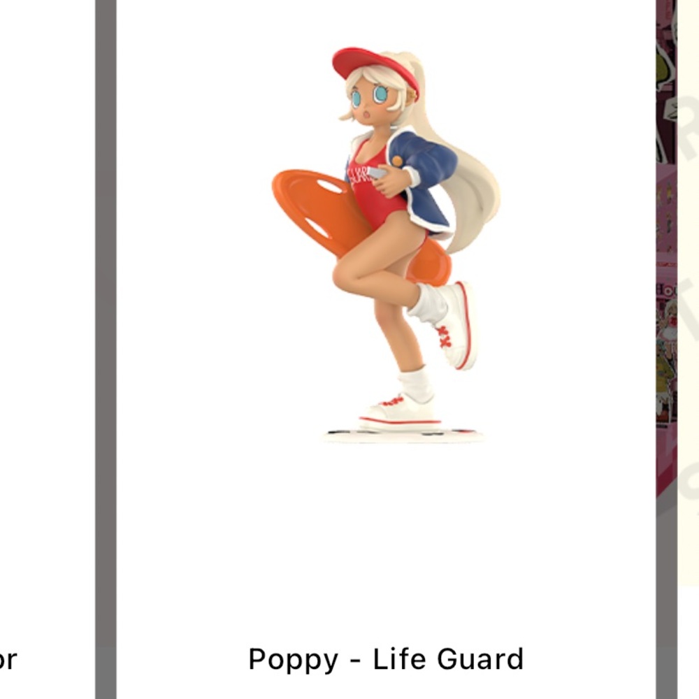 Peach Riot Rush Hour: Poppy Life Guard Figure